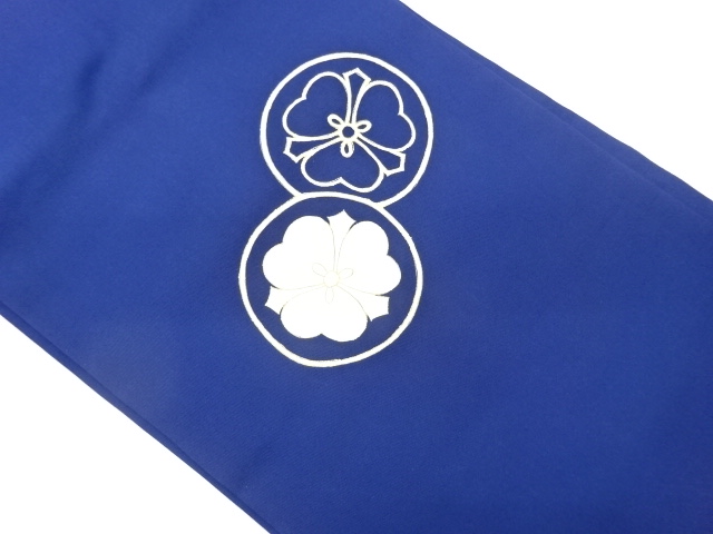 塩瀬金彩丸文に剣片喰模様名古屋帯